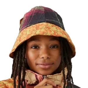 Urban Outfitters Nylon Mix Printed Bucket Hat